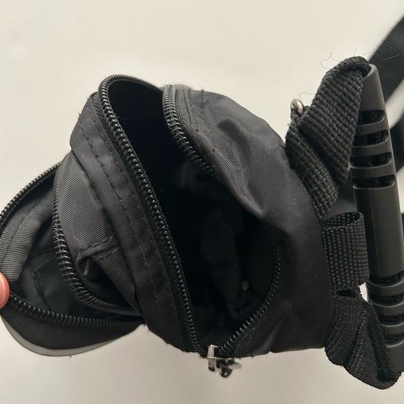 Super Mini Black top handle crossbody shoulder bag Backpack - Picture 10 of 12